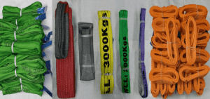 colour coded webbing slings 