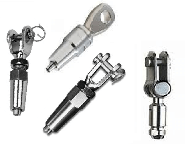 swage-less terminals