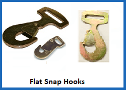 flat snap hooks